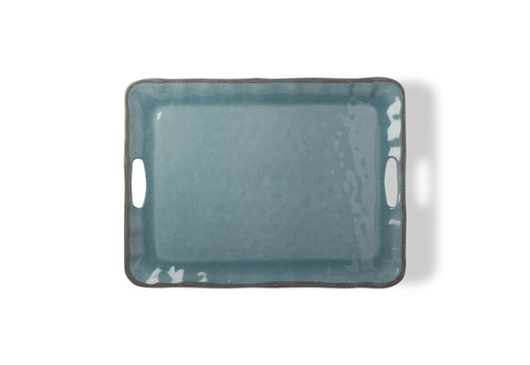 Veranda Aqua Serving Tray
