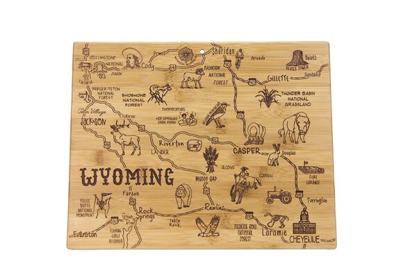 Serving Board Destination WYO