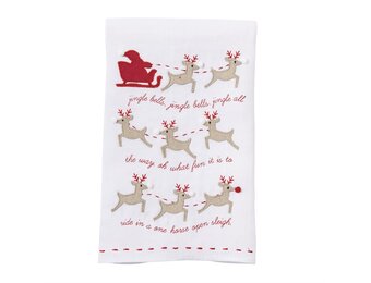 Tea Towel Sleigh