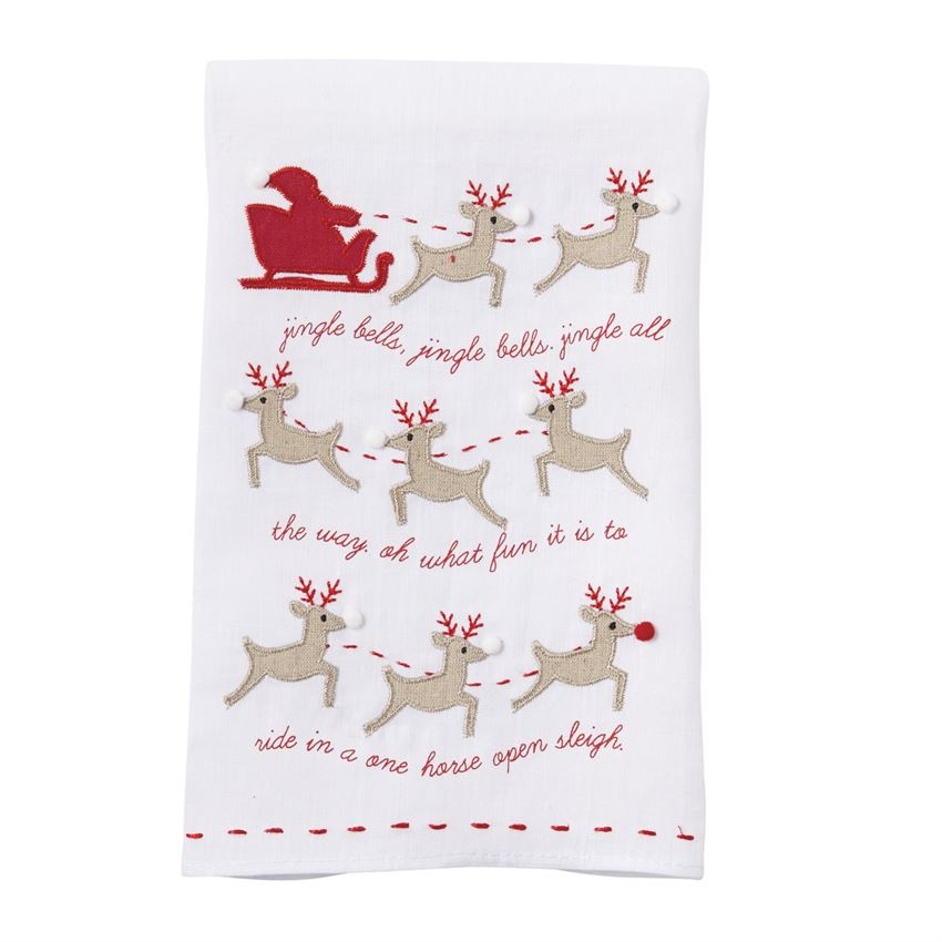 Tea Towel Sleigh