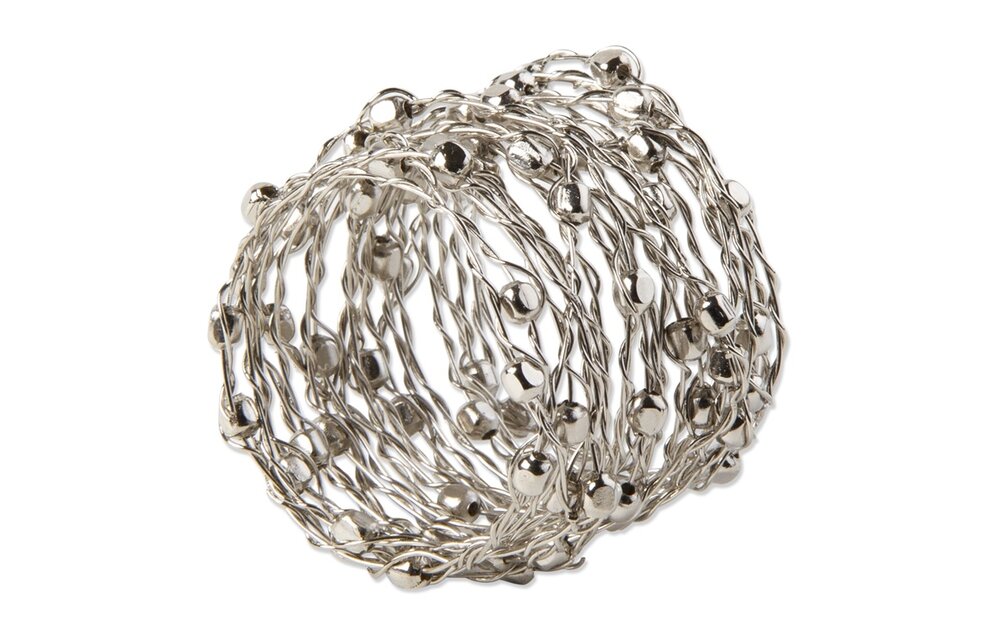 Napkin Ring Silver Lace