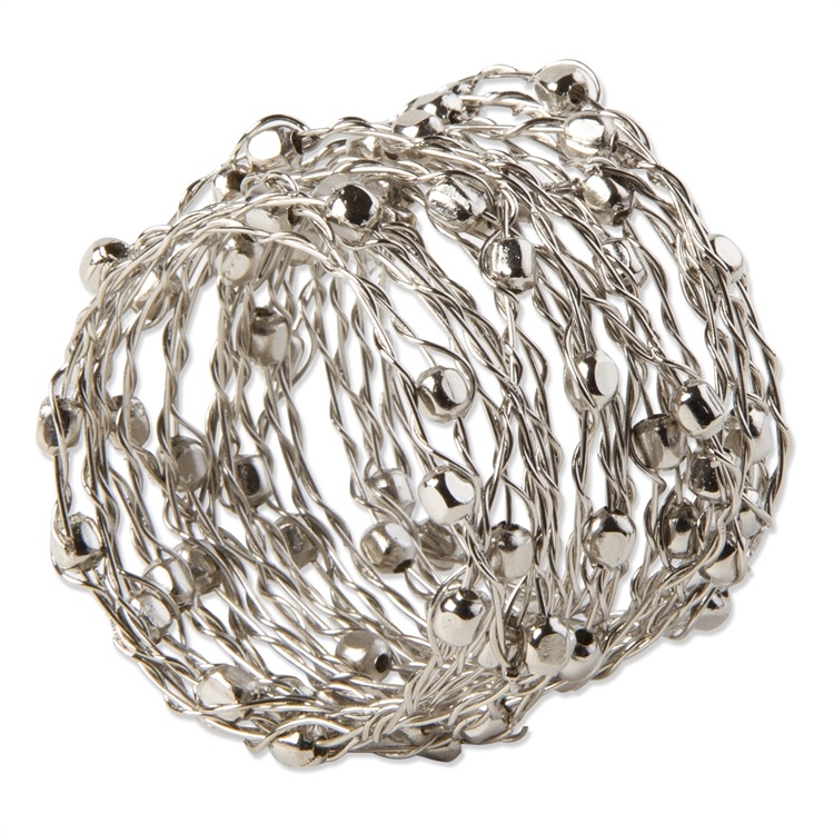 Napkin Ring Silver Lace