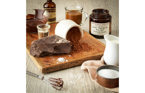 Dessert Sauce Dark Chocolate Sea Salt Caramel