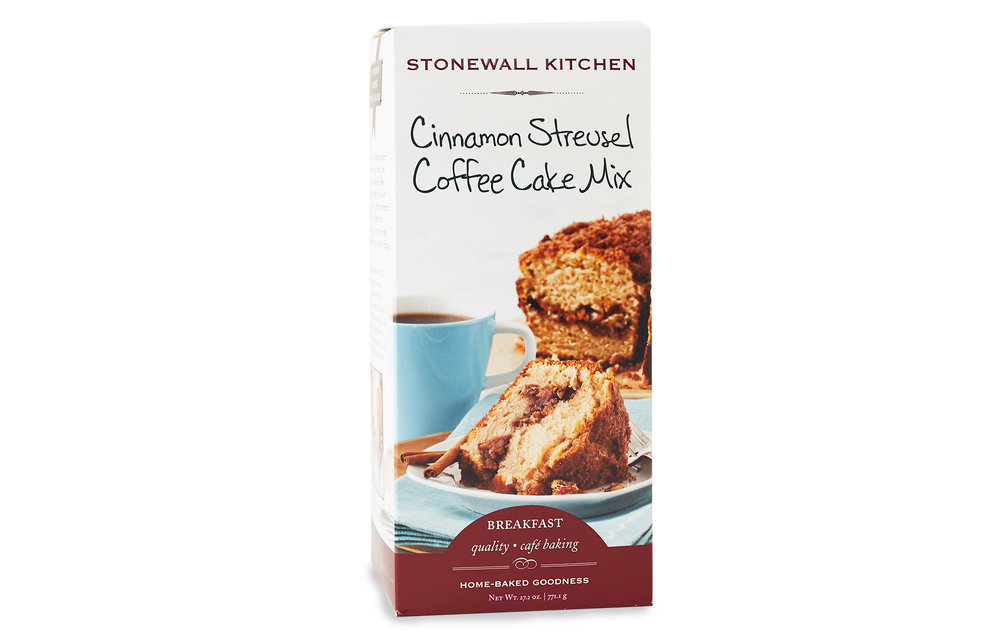 Breakfast Mix Cinnamon Streusel Coffee Cake