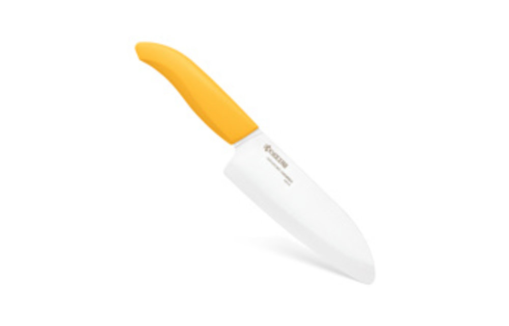 Santoku 5.5" Yellow Handle