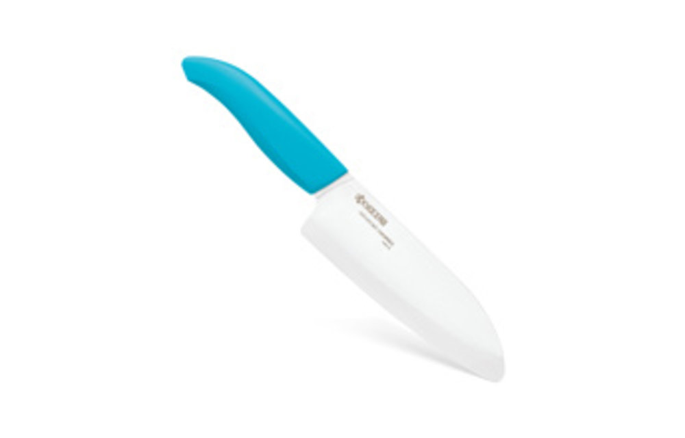 Santoku 5.5" Blue Handle