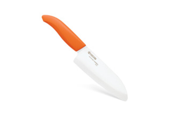 Santoku 5.5" Orange Handle