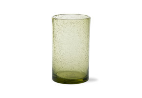 TAG Bubble Glass Iced Tea Goblet Clear