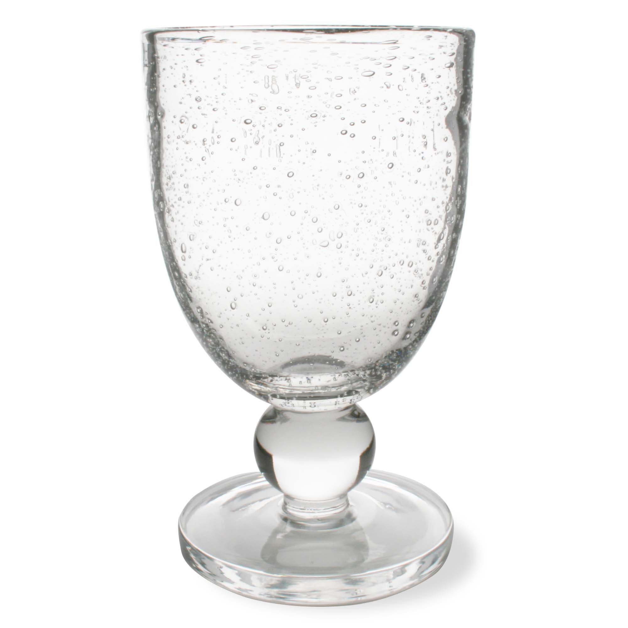 Mexican Clear Bubble Glassware