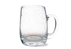 Bubble Glass Clear Beer Mug