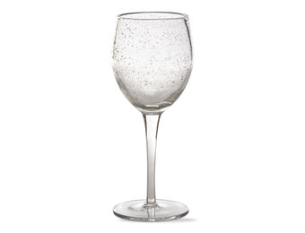 Bubble Glass Clear Wine Tall