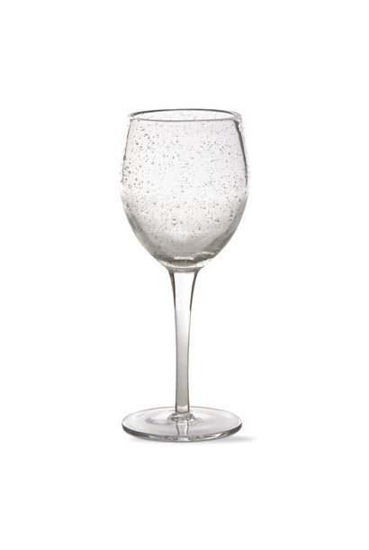 Bubble Glass Clear Wine Tall