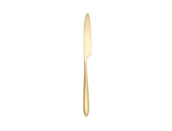VELO Dinner Knife Brushed Gold