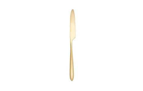 VELO Dinner Knife Brushed Gold