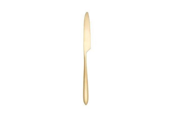VELO Dinner Knife Brushed Gold