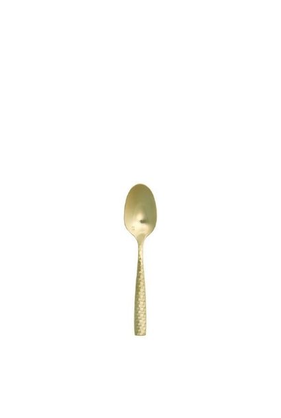LUCCA FACETED Teaspoon Brushed Gold