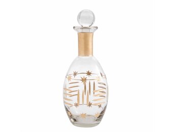 Decanter Etched Stars
