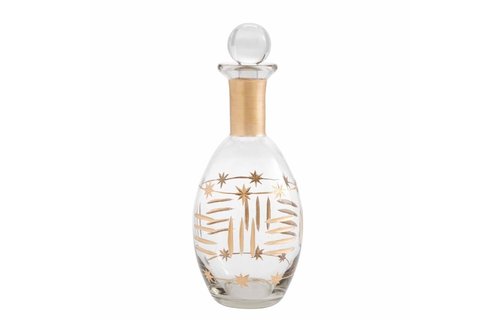 Decanter Etched Stars