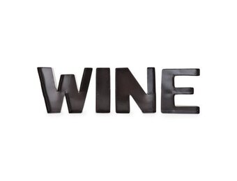 Cork Holder Decor Word Wine