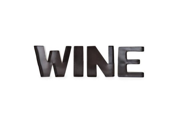 Cork Holder Decor Word Wine