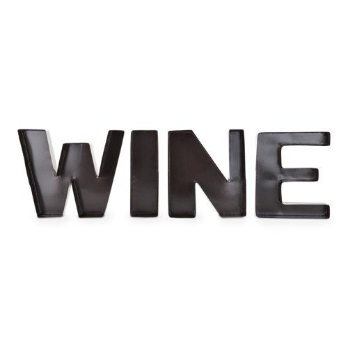 Cork Holder Decor Word Wine