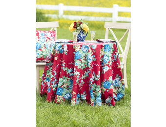 TC 36x36 Cottage Rose Red