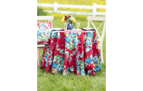 TC 36x36 Cottage Rose Red