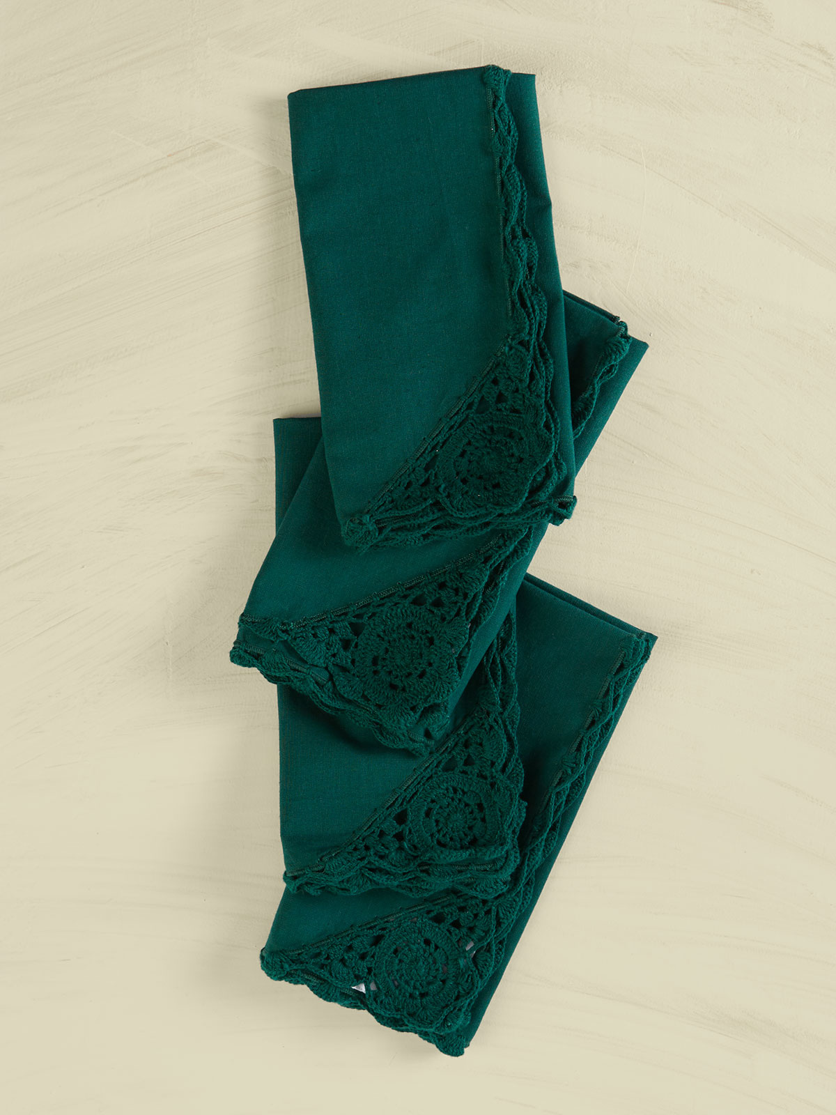 Napkin Cora's Crochet Forest