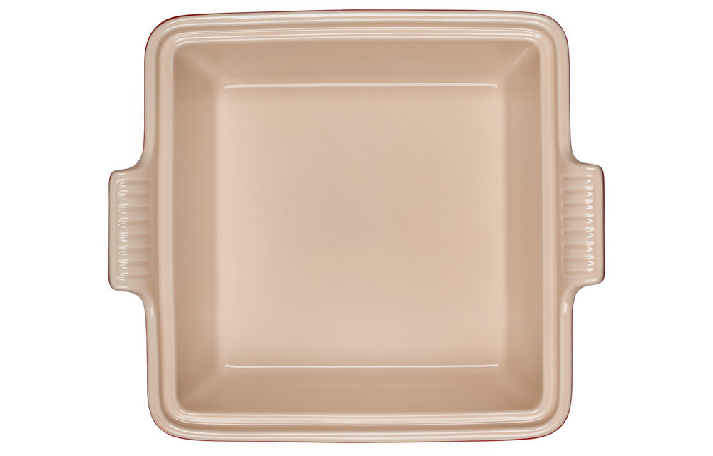 Le Creuset Heritage Covered Square Casserole Dish, Stoneware, 2.5-Quart