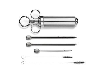 Outset Stainless Marinade Injector Set 6pc Set