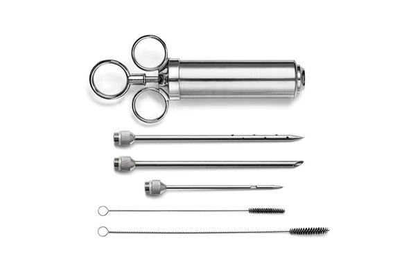 Outset Stainless Marinade Injector Set 6pc Set