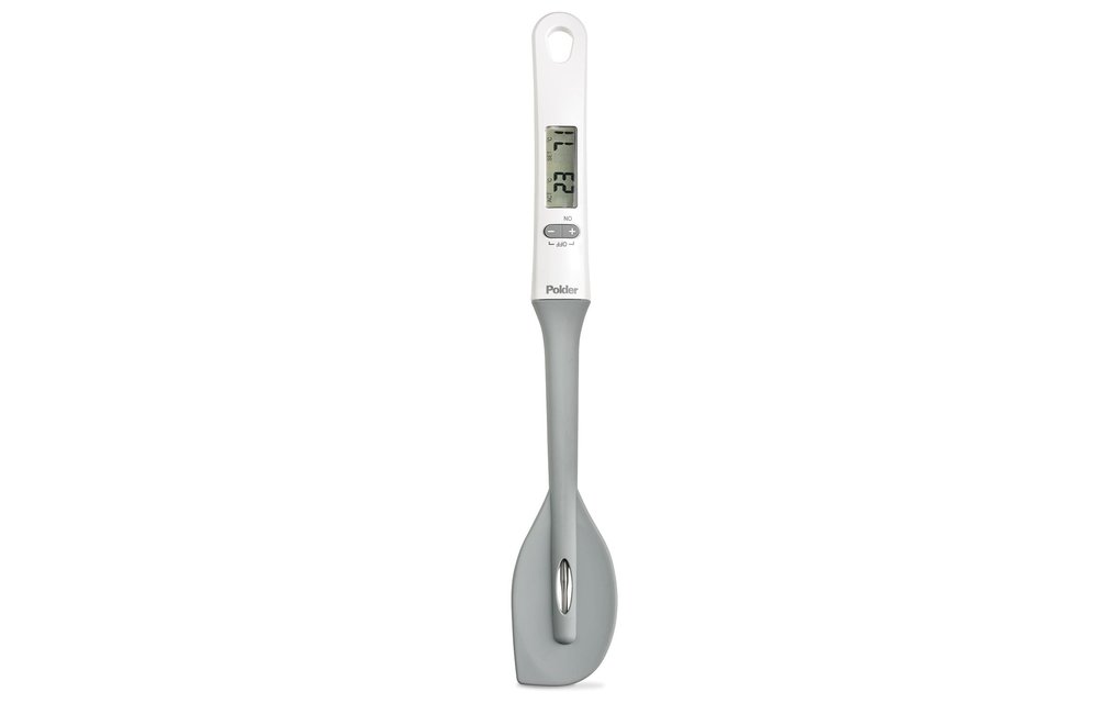 Spatula Thermometer White 