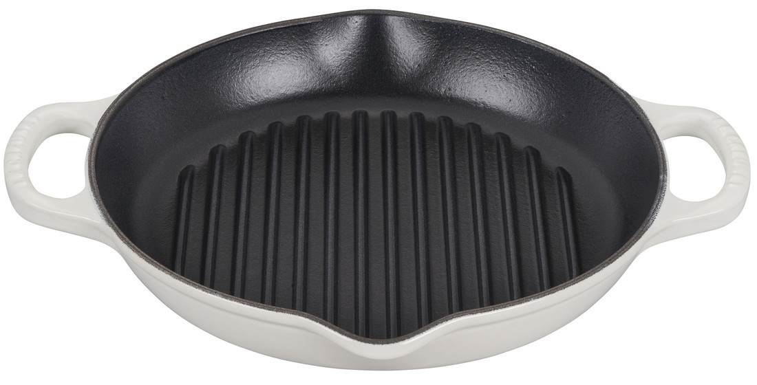 Signature Deep Round Grill Pan 9 75 White Cottonwood Kitchen Home Signature Deep Round Grill Pan 9 75, Round Grill Pan