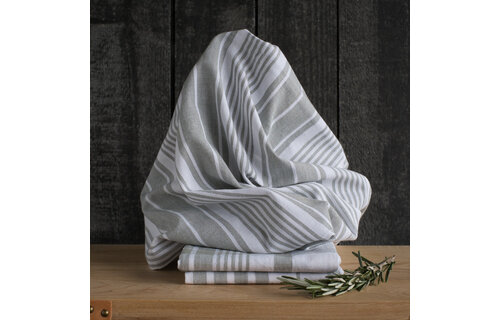 Dishtowel Jumbo S/3 London Gray