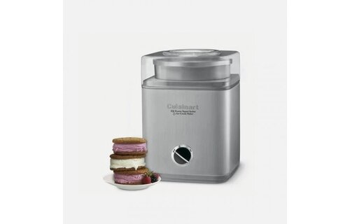 Ice Cream Maker - Pure Indulgence 2QT Frozen Yogurt, Sorbet + Ice Cream Maker