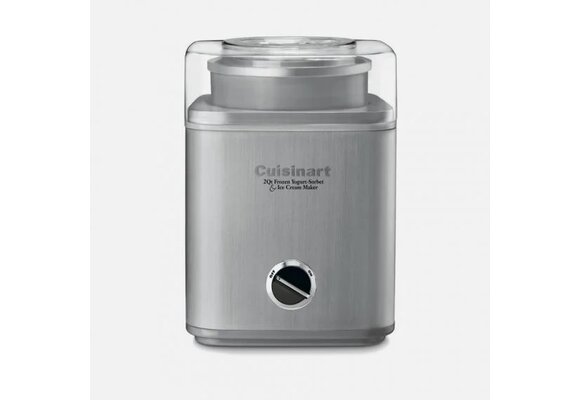 Ice Cream Maker - Pure Indulgence 2QT Frozen Yogurt, Sorbet + Ice Cream Maker