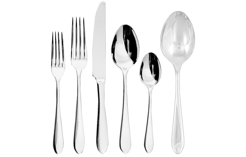 Linden 42pc Flatware Set