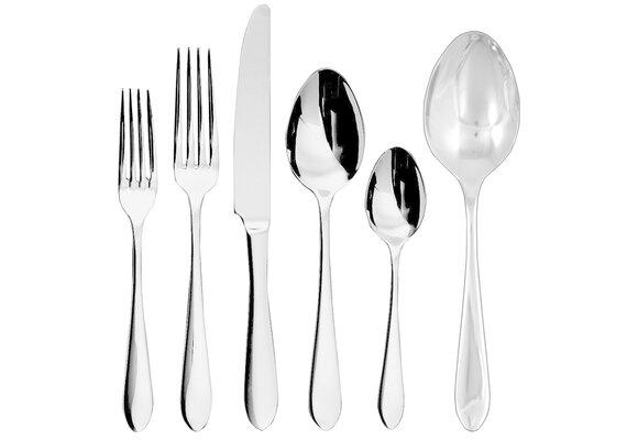 Linden 42pc Flatware Set