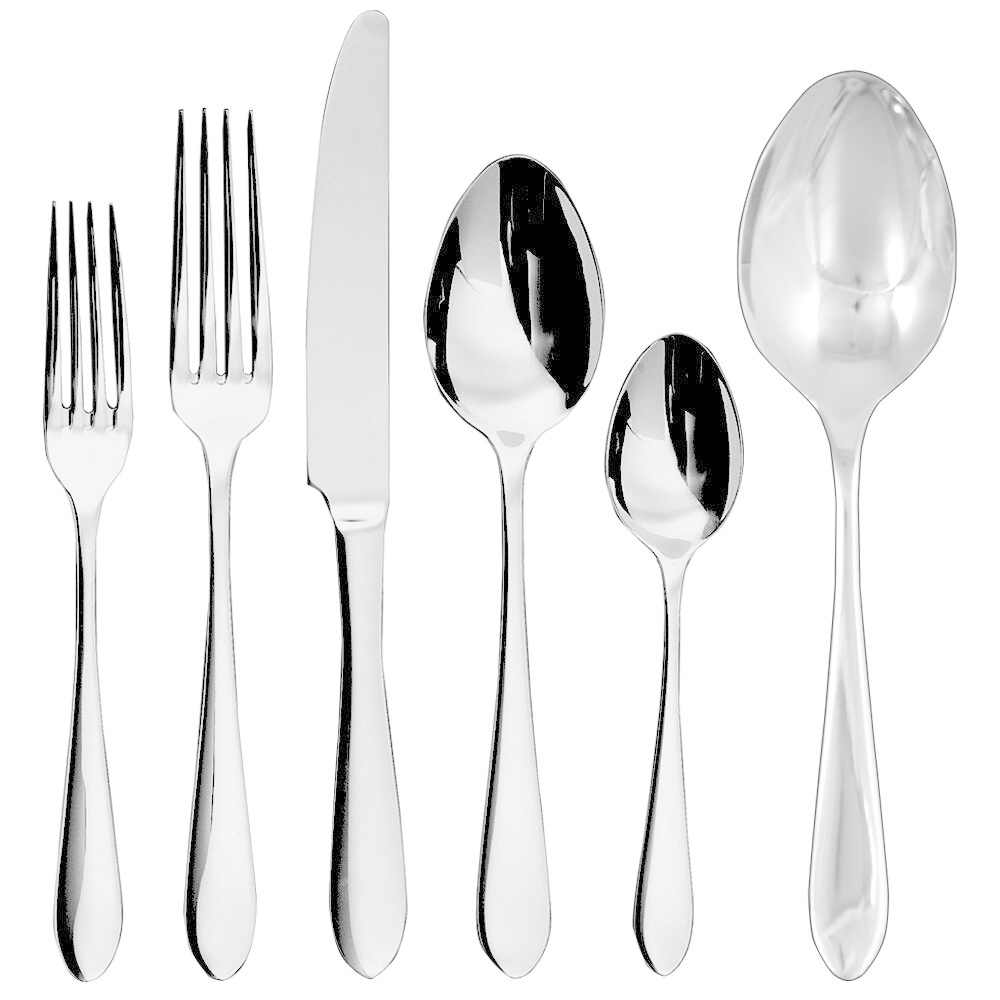 Linden 42pc Flatware Set