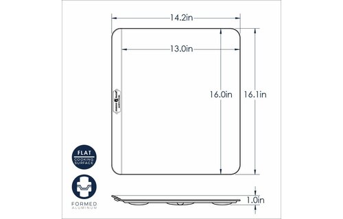 Cookie Sheet Naturals 13" x 16" Insulated