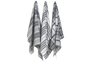 Dishtowel Jumbo S/3 Black