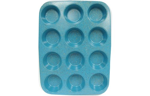 Muffin Pan 12C Blue Granite