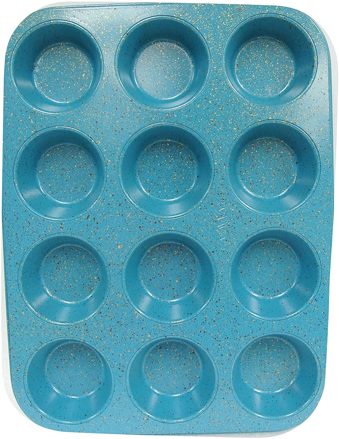Muffin Pan 12C Blue Granite