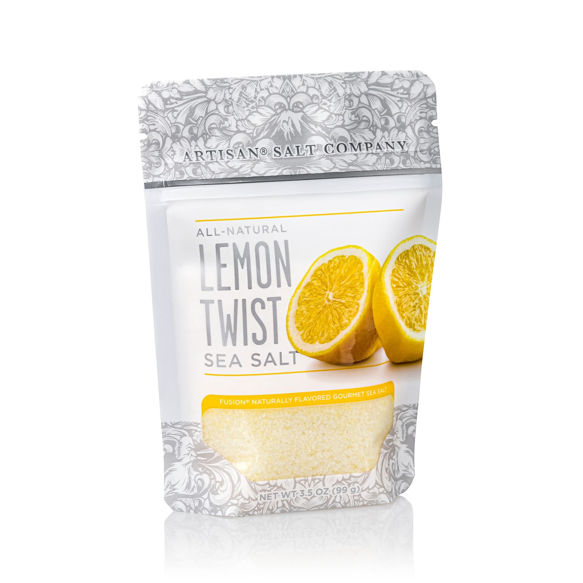 Fusion Salt Lemon 3.5oz Zip Pouch