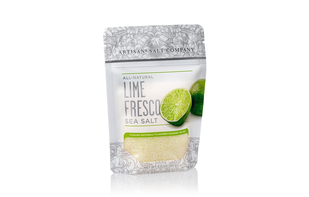 Fusion Salt Lime 3oz Zip Pouch