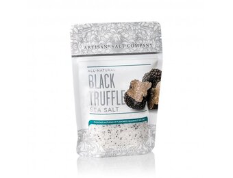 Black Truffle Fusion Sea Salt 3.5oz Zip Pouch