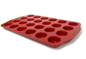 Muffin Pan Mini 24C Red Granite