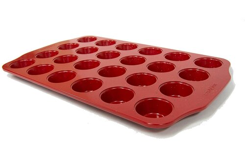 Muffin Pan Mini 24C Red Granite