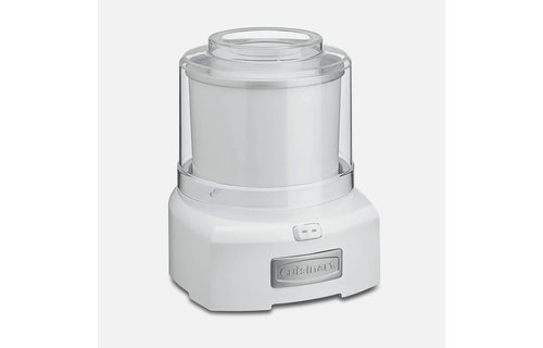 Ice Cream Maker - Automatic 1.5QT Frozen Yogurt-Ice Cream & Sorbet Maker (White)