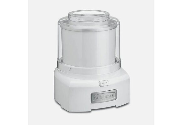 Ice Cream Maker - Automatic 1.5QT Frozen Yogurt-Ice Cream & Sorbet Maker (White)